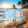 1Pc Cute Cartoon Doraemon Absorbent Towel Swimming Pool Travel Gift Gym Shower Camping Quick Drying Exercise Beach Towel