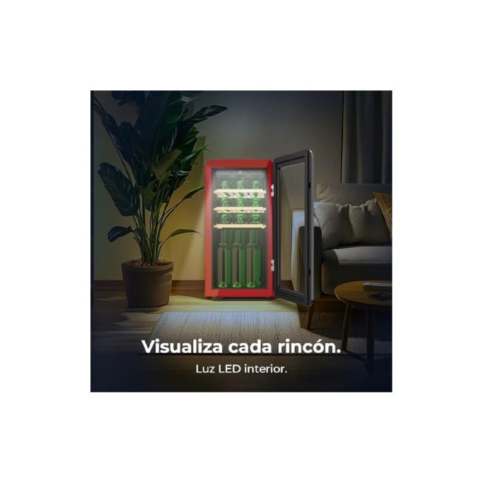 Cave à vin - CECOTEC - Bolero GrandSommelier Origin 18 - 18 bouteilles - NoFrost - Rouge