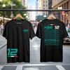 Kimi #12 Tričko F 1 Tričko Formula Tým Zcela nové Sezóna 2026 Tričko Unisex Horní Tričko