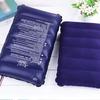 Inflatable Pillow Camping Travel Pillow Squared PVC Flocked Fabric Air Pillow for Camping Hiking