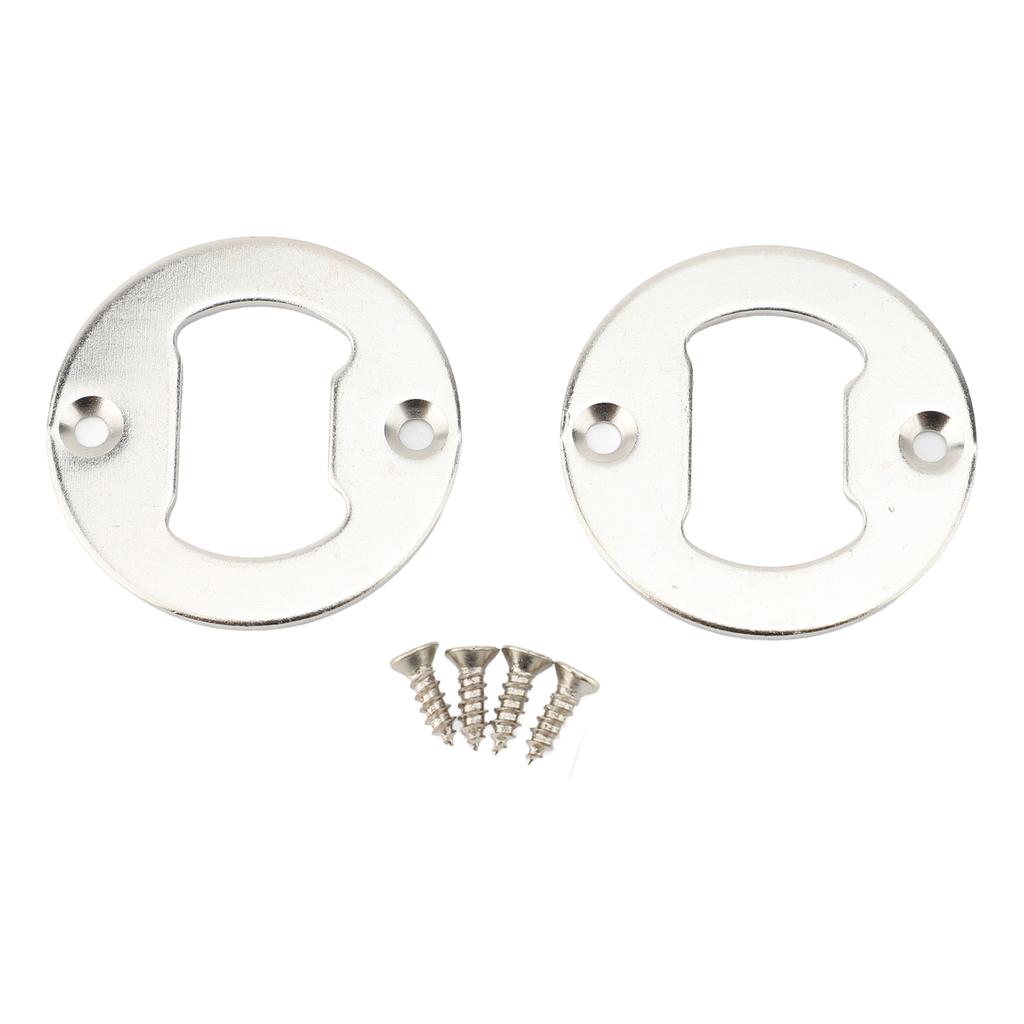 Bottle Opener Insert Wall Mount 1.75in Diameter Round Shape Metal Beer Bottle Opener Insert