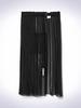 House 072C Pleat Belt Skirt Black