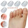 20/10/4/1 pçs protetor de dedo do pé silicone macio respirável calos de pé bolhas toe capa ferramenta de cuidados com os pés separadores de dedo do pé anti-fricção