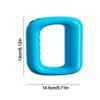 Portable Multifunctional Fascial Massage Ring Handheld Vibration Massager Belt Slimming Belt Relaxation