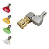 360° Drehende Hochdruckreinigerpistole Düse, 1/4" Schnellkupplungsadapter für Autoreinigung - Auslaufsicher, Wassersparend