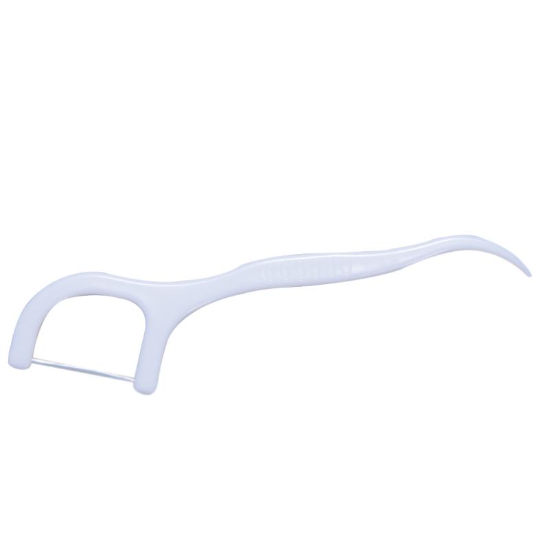 50 buc ață dentară periuță interdentară dinți periuță de dinți din plastic cu sârmă înalt polimer de unică folosință