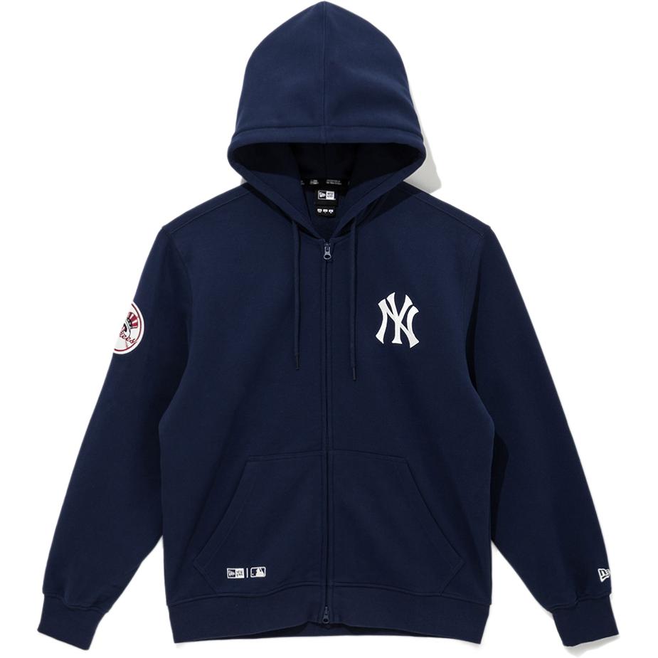 New Era MLB Logo Hooded Zip-Up