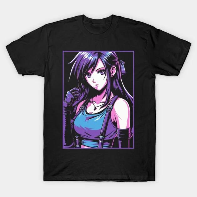 Tifa Lockhart Waifu Shirt Final Fantasy 7 Anime Waifu Gift Shirt All Size V5 S