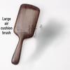 Ebony Wood Air Cushion Meridian Comb