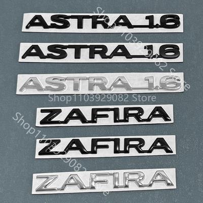 3D Metal Car Decor Rear Trunk Fender Side Emblem Sticker For Zafira ASTRA 1.6 Logo Astra Antara H G Corsa Accessories