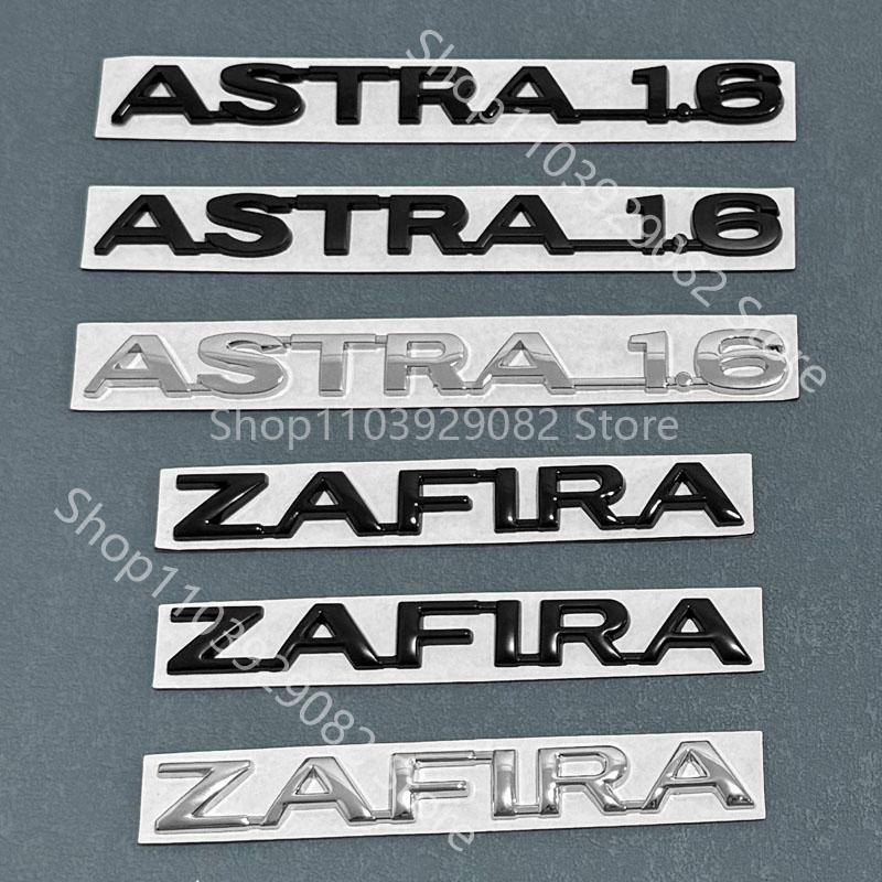 3D Metal Car Decor Rear Trunk Fender Side Emblem Sticker For Opel Zafira ASTRA 1.6 Logo Astra Antara H G Corsa Accessories Wv3