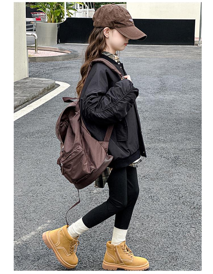 2025 Mädchen Frühling/Herbst Baseballjacke - Trendiger Kindermode-Mantel