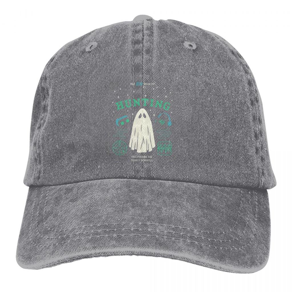 The Big Book Of Ghost Hunting Halloween Baseball Cap Unisex Hats Women Visor Protection Snapback Baphomet Satan Lucifer Caps