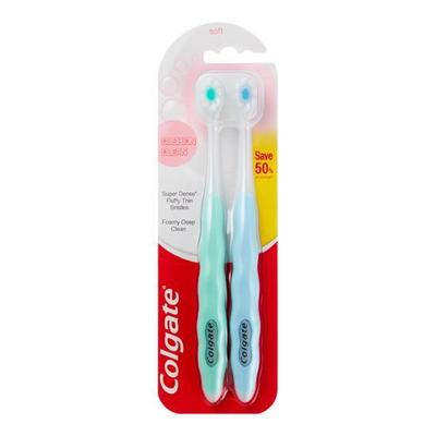 Cushion Clean Ultra-Fine Bristle Toothbrush 2P