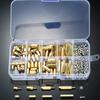 180Pcs M2.5 Motherboard Standoffs&Screws&Nuts Kit, Hex Male-Female Brass Spacer Standoffs, Laptop Screws for DIY Computer Build