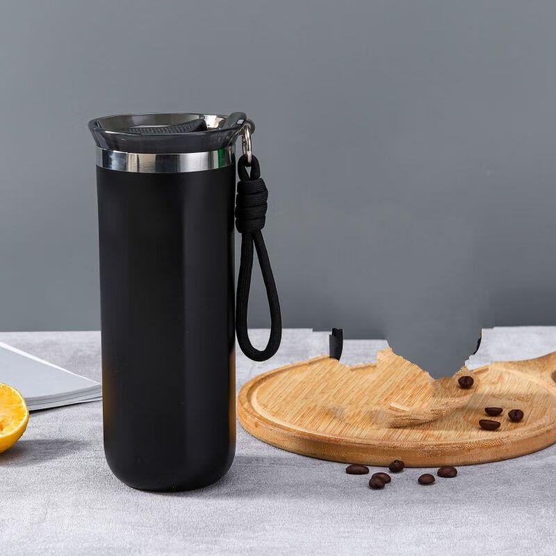 ZISIZ Stainless Steel Insulated Mug with Handle