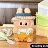 For 17cm Labubu Doll Clothes Fashion Clothes Dress Doll Clothes Color Match Overalls Dolls Accessories Cute Decoration Little Clothes