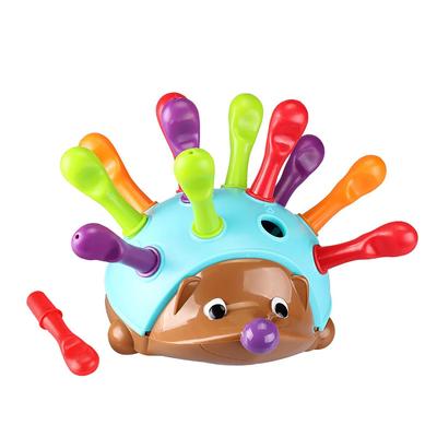 Puzzle per bambini Riccio, Allenamento per la concentrazione nei movimenti fini, Coordinazione occhio-mano del bambino, Puzzle per l'educazione precoce