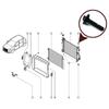 BSP1013 Radiator Pillar Fixing Pin 397880391R for Renault Megane Clio 3 Dacia Duster Logan Sandero Lodgy