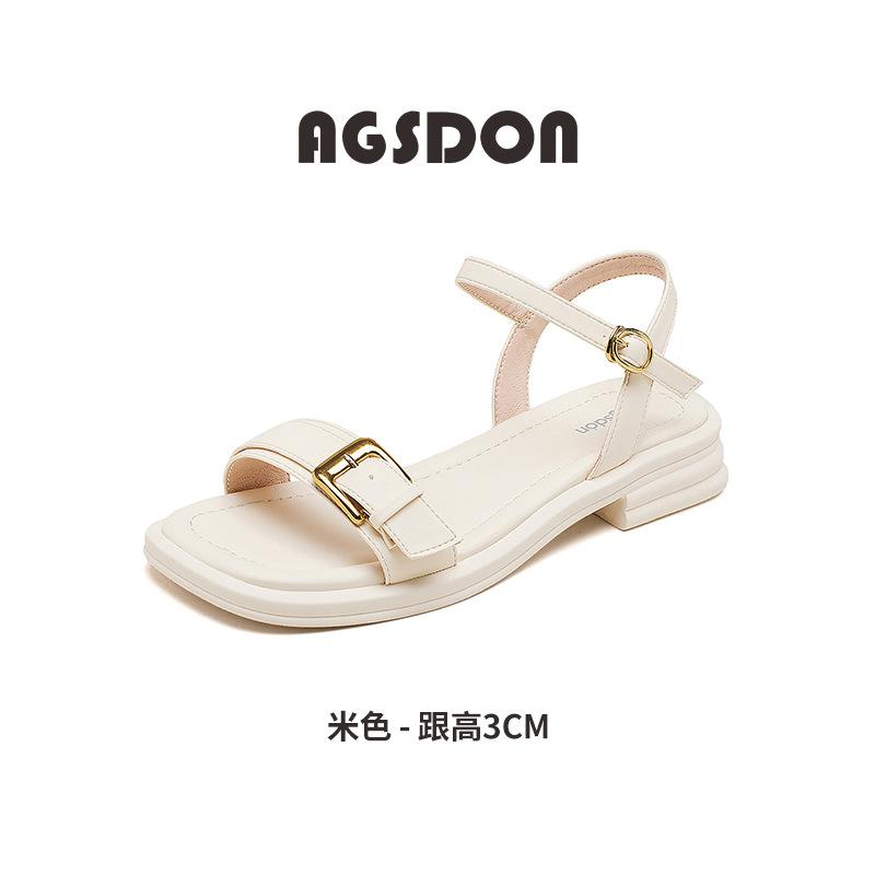 Augustine Sandals Women's 2025 New Summer Platform Outer Wear Fashion Beautiful Cool Slippers Sports Beach Shoes