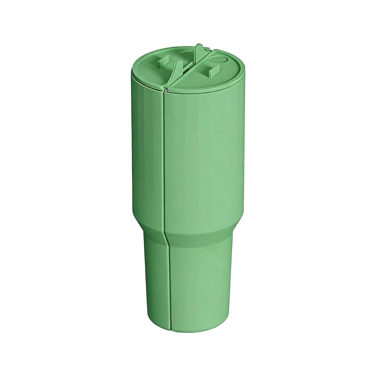

Instant-cup Flask With Divider Inner Liner - For Easy Preparation Of Two-flavored Drinks, Reusable Cup Organizer. One Size зелёный