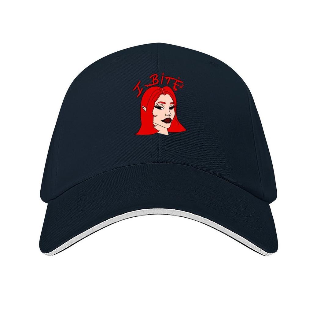 I Bite Baseball Cap Dad Hat Fishing Caps Man Snapback Cap Luxury Man Hat Mens Hats Womens