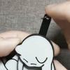 4Pcs Prank Cat Keychain Pendant Anxiety Relief Rotating Ball Keyring Miniature Bearing Key Chain Backpack Accessory
