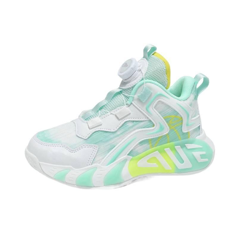 Boys basketball shoes mesh 2025 new children's non-slip wear-resistant basketball shoes girls shoes middle-aged boys