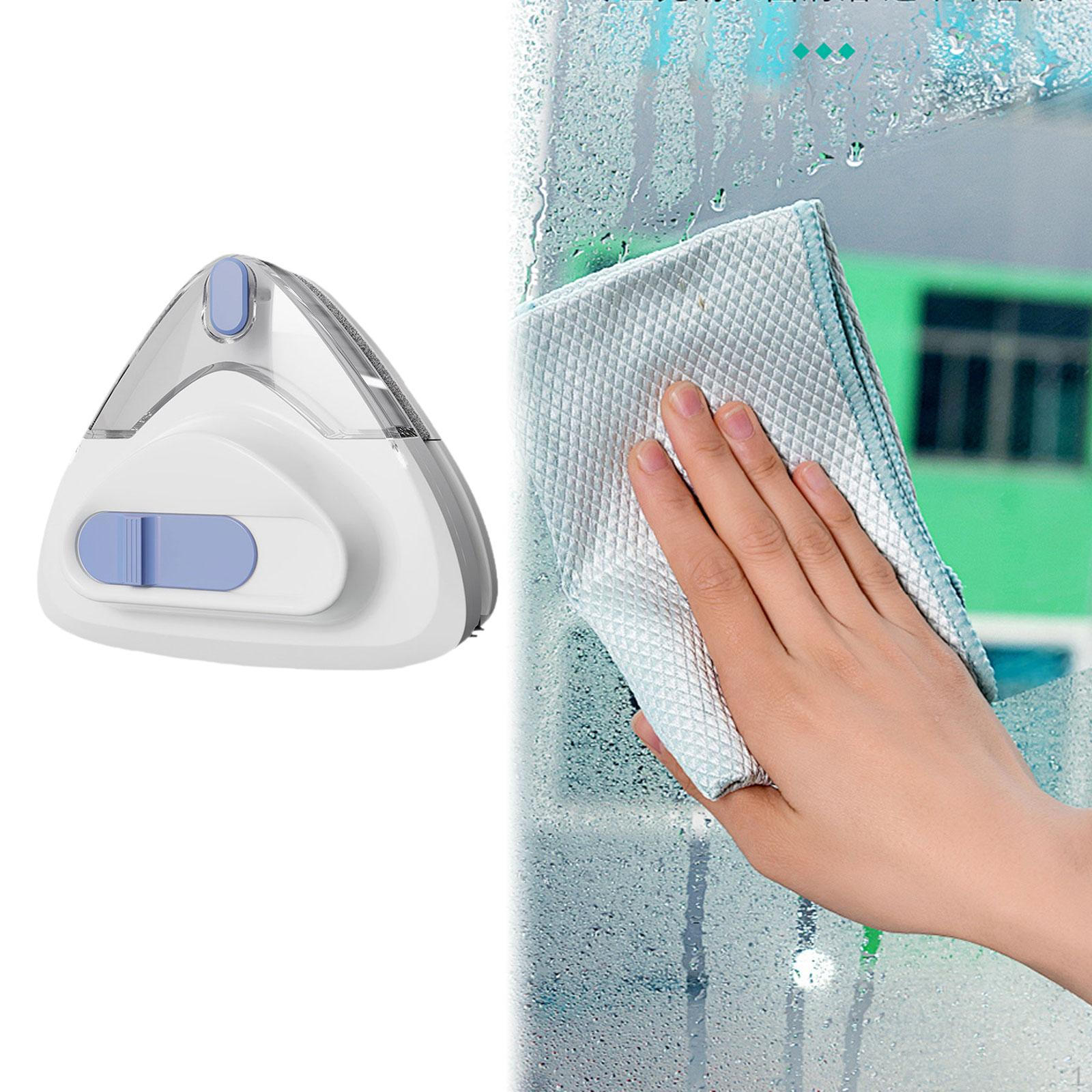 

Стеклянный очиститель окон Чистая щетка Glider Washing Портативный двухсторонний инструмент для очистки синий