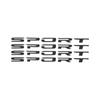 Cwykqr1 3D SPORT Graphic Logo Personality Car Metal Sticker Badge Emblem Sticker Auto Trunk Fender Decal For Mitsubishi Car Universal
