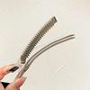 Cool Clip per Capelli Lunghi Grandi in Metallo per Donne, Pinze a Coccodrillo a Becco d'Anatra Divertenti per Frange, Fermagli per Acconciature Accessori per Capelli