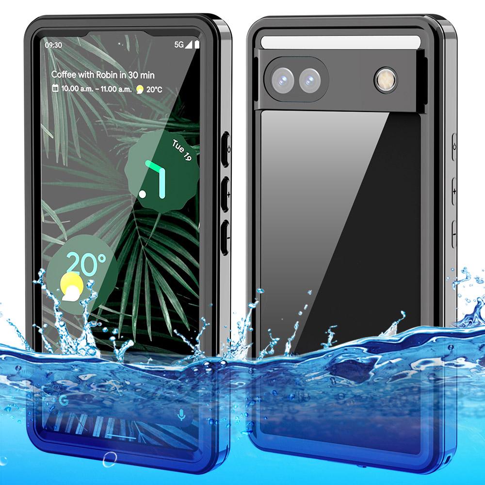 

Для Google Pixel 6a FS Series Водонепроникний чохол для дайвінгу IP68 Протиударний Повний захист Телефону Прозорий Чохол-накладка A