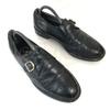 REGAL Imperial Grade Lederschuhe mit Monk-Strap [27.0E/Schwarz] Kleid(GEBRAUCHT)