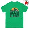 Lawn Mowing T-Shirt, Zero Turn Graphic Shirt, Riding Mower Unisex Tshirt, Grass Cutting Classic Fit Tee, Dawn Short Sleeve Top, Crew Neck