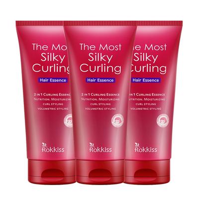Rockies The Most Silky Curling Hair Essence, 120ml, 3 Pcs.