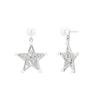 Heart In Star Earrings