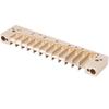 Harmonica Comb 12‑Hole Chromatic Scale for HOHNER 270D Original 270 LA12 TOOTS Reed PlateGold