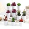 Artificial Plants Succulent Flowerpot Mini Succulents Bionic Potted Plant Desktop Potted Plant Home Decoration Mini Potted Plant