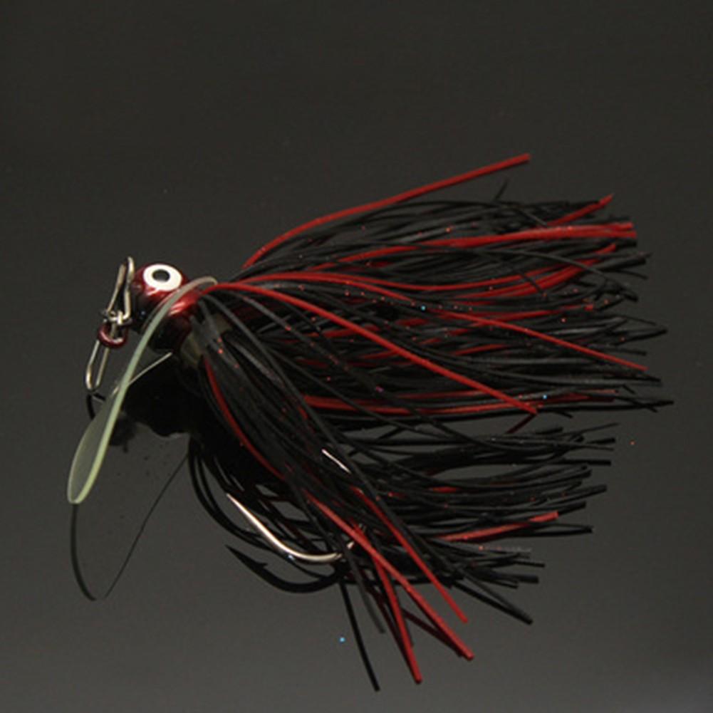 Buy Artificial Hook Fishing Bait Low Jig Rubber Fishing Bait Skirt DIY