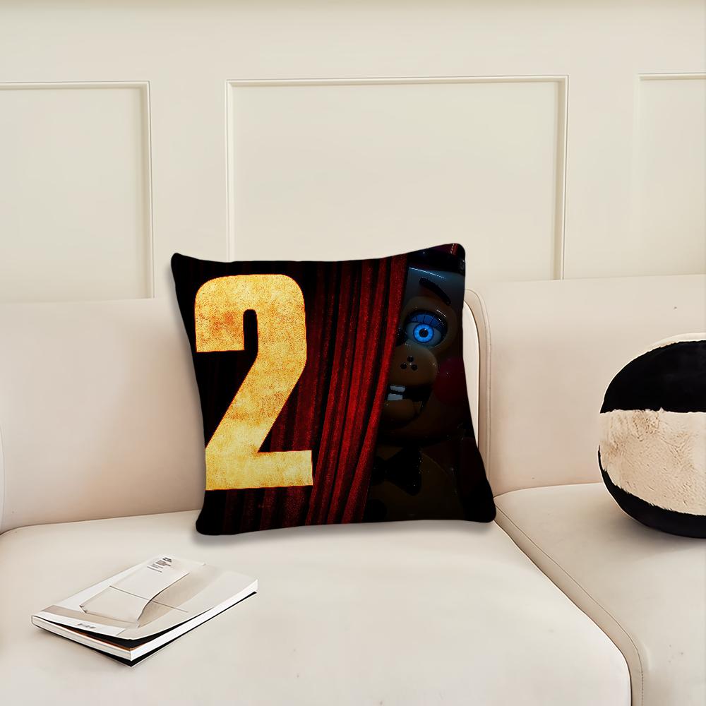 Game F-Five N-Nights Cool F-Freddys cushion cover Pillow Cover Decoration Room Home Sofa living Office Car Nordic Simplicity