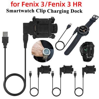 Pentru Garmin Fenix 3/3 HR Cablu Încărcător cu Clips 80cm Încărcare USB și Transfer Date pentru Fenix 3 Sapphire/Quatix 3/Tactix Bravo Smartwa
