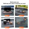 Parking Number Plate Car Anti Slip Mat Multifunctional Anti-Shake Phone Holder Mat  Universal