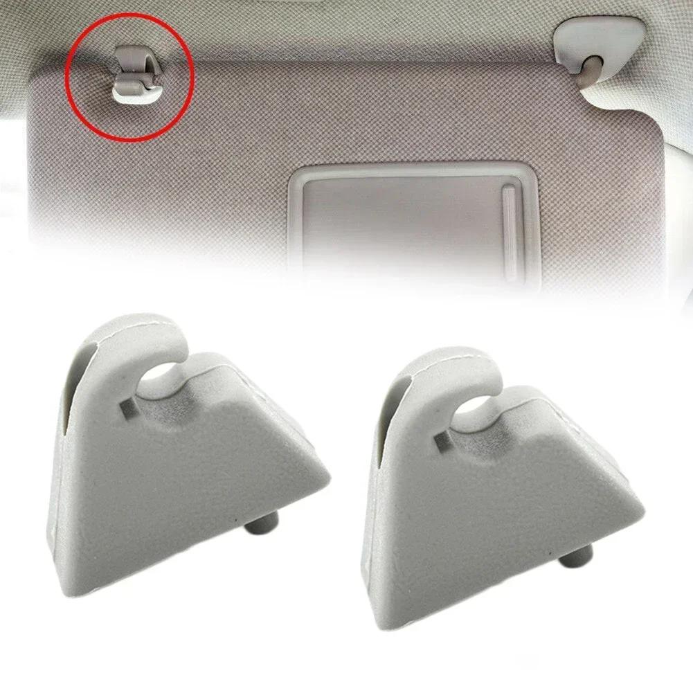 2x Sun Visor Holder Clip For Vauxhall For Vectra For Astra F For Corsa B 1438336 Visor Button Button Fixed Card Holder Sunvisor