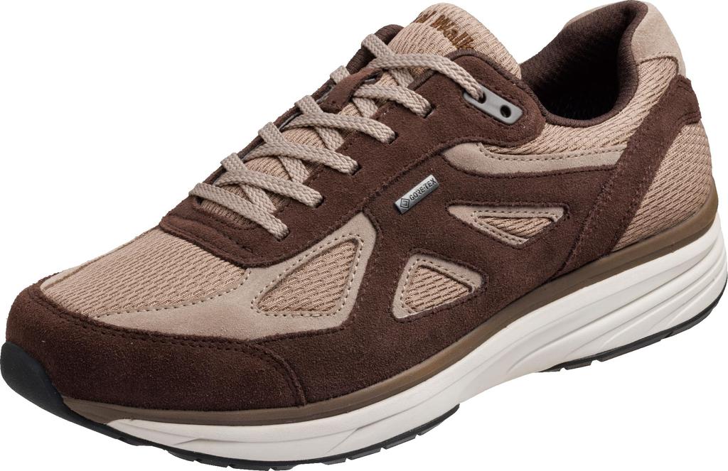 Asahi Medical Walk GT 036 Walking Shoes, Brown, Size 22.5cm, 4E, with SHM Technology to Prevent Knee Problems, Waterproof and Breathable Gore-Tex