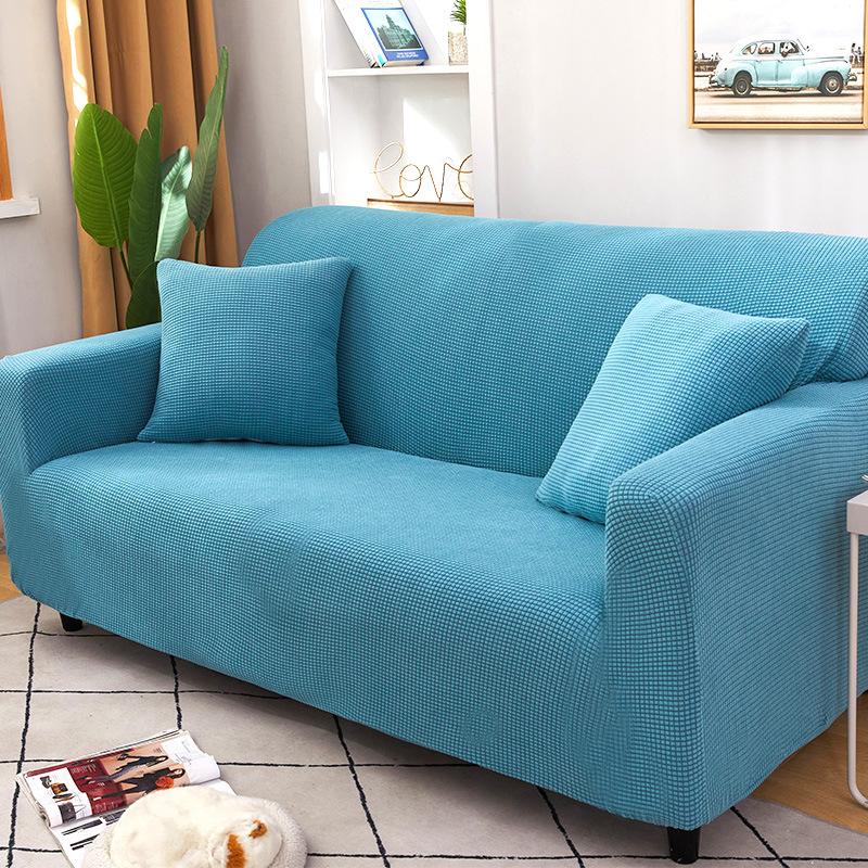 Stretch Sofa Cover Cover All Wrapped Cover Four Seasons Anti-Scratching Simple Modern Sofa Full Cover Towel Cloth