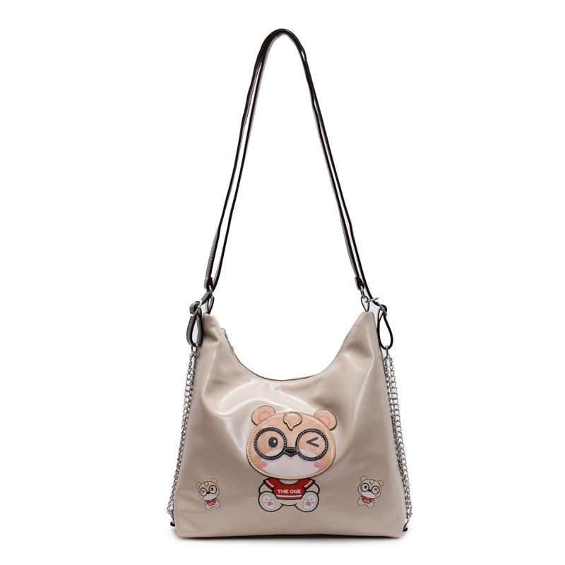 Bags Women's bags New bear cute bucket bags Large capacity messenger bags Popular shoulder bags