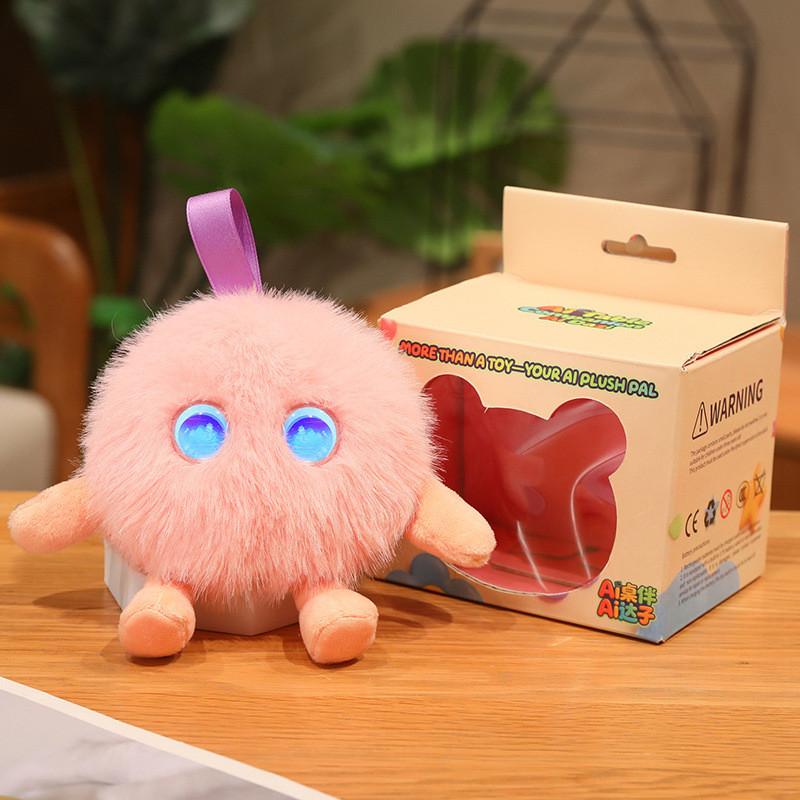 Husky Plush Toy With Emotional Companion Function For Kids And Teens