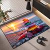 3D Expansion Wind Three-dimensional Diatom Mud Bathroom Floor Mat Absorbent Toilet Door Mat Home Non-slip Foot Mat