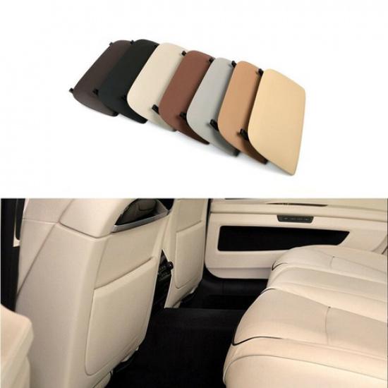 Quality Leather+ ABS Car Seat Back Panel Cover Trim For BMW 5 7 Series F Chassis