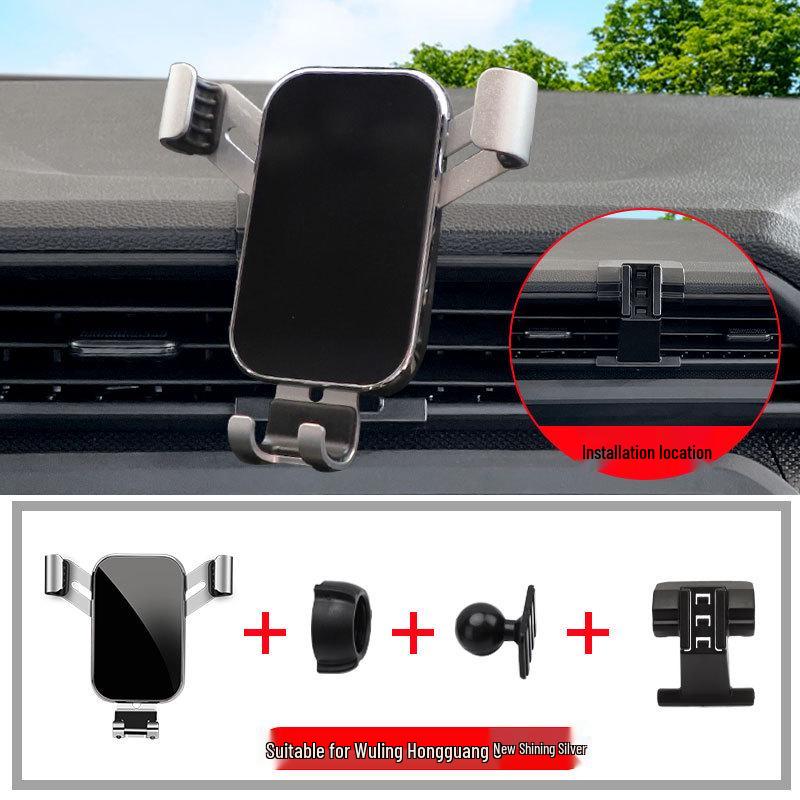 Wireless Charging Phone Holder for 2018-2021 Hongguang S Car